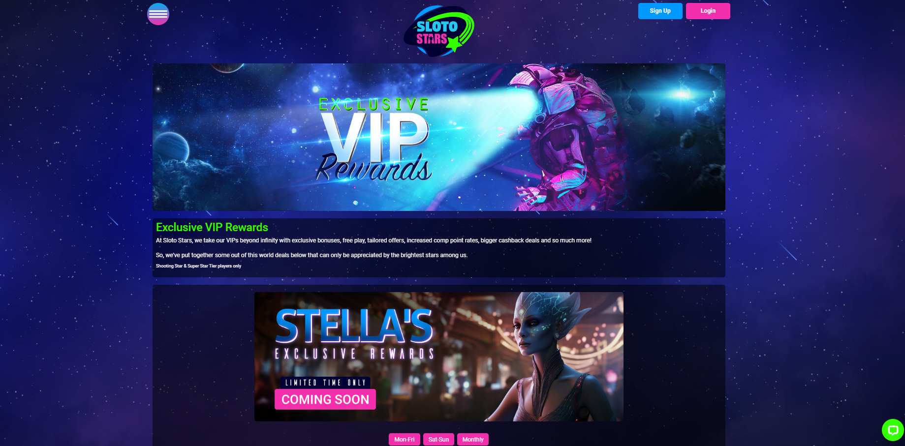 VIP Exclusive Promos